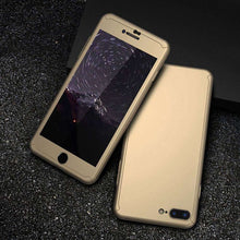360 Protective Case For iPhone - Glass Front & Back Cover Full Body Coverage Protection Shells - myiphonexcase