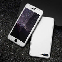 360 Protective Case For iPhone - Glass Front & Back Cover Full Body Coverage Protection Shells - myiphonexcase