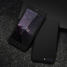 360 Protective Case For iPhone - Glass Front & Back Cover Full Body Coverage Protection Shells - myiphonexcase