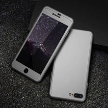 360 Protective Case For iPhone - Glass Front & Back Cover Full Body Coverage Protection Shells - myiphonexcase