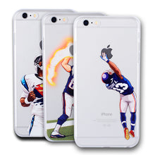 American Football Player Star transparent Phone Case for iphone - myiphonexcase