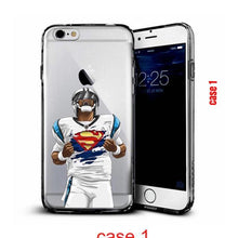 American Football Player Star transparent Phone Case for iphone - myiphonexcase