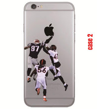 American Football Player Star transparent Phone Case for iphone - myiphonexcase