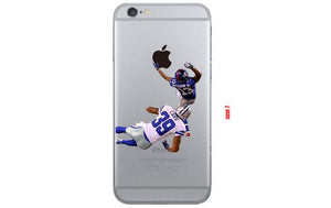 American Football Player Star transparent Phone Case for iphone - myiphonexcase