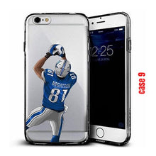 American Football Player Star transparent Phone Case for iphone - myiphonexcase