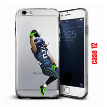 American Football Player Star transparent Phone Case for iphone - myiphonexcase