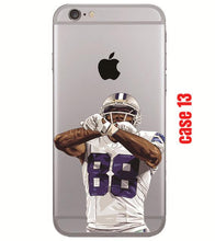 American Football Player Star transparent Phone Case for iphone - myiphonexcase