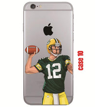 American Football Player Star transparent Phone Case for iphone - myiphonexcase