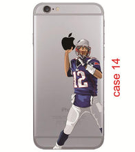 American Football Player Star transparent Phone Case for iphone - myiphonexcase