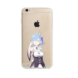 transparent anime girls Phone Case Cover for Apple iphone - myiphonexcase