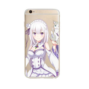 transparent anime girls Phone Case Cover for Apple iphone - myiphonexcase