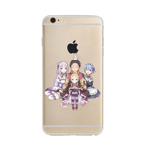 transparent anime girls Phone Case Cover for Apple iphone - myiphonexcase