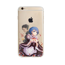 transparent anime girls Phone Case Cover for Apple iphone - myiphonexcase