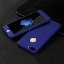 Tempered Glass Mirror Phone Case Full Body Protection Hybrid 360 Cover For iPhone - myiphonexcase