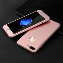 Tempered Glass Mirror Phone Case Full Body Protection Hybrid 360 Cover For iPhone - myiphonexcase