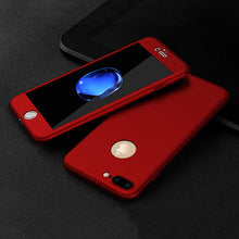 Tempered Glass Mirror Phone Case Full Body Protection Hybrid 360 Cover For iPhone - myiphonexcase