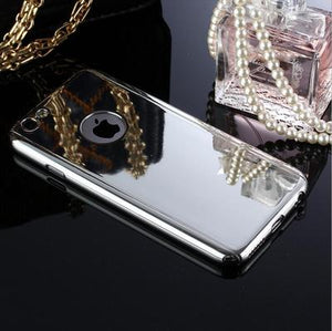 Tempered Glass Mirror Phone Case Full Body Protection Hybrid 360 Cover For iPhone - myiphonexcase