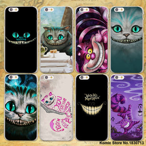 anime Cat alice in wonderland  Case Cover for Apple iPhone - myiphonexcase