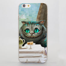 anime Cat alice in wonderland  Case Cover for Apple iPhone - myiphonexcase