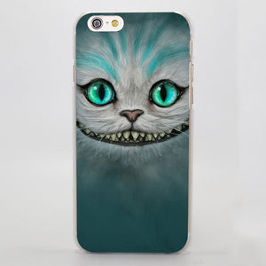 anime Cat alice in wonderland  Case Cover for Apple iPhone - myiphonexcase