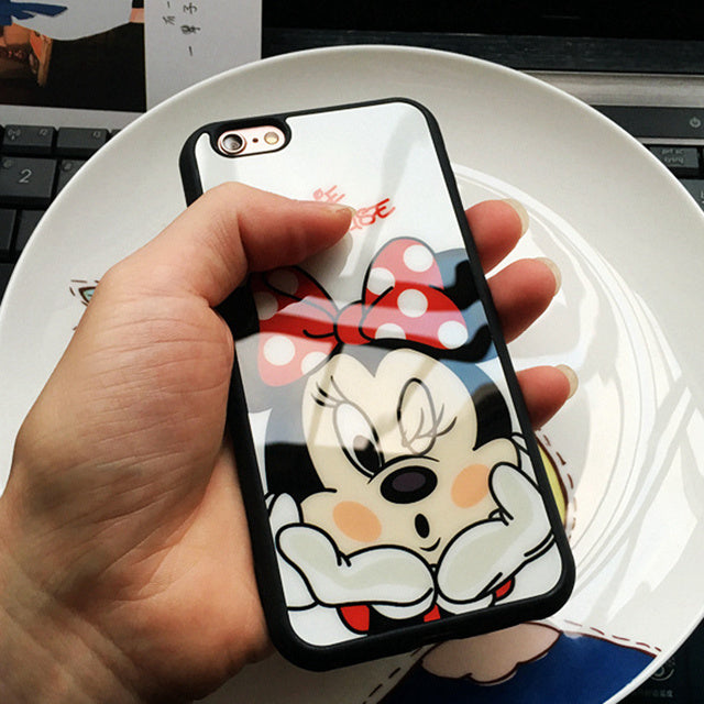 Mickey Mouse & Minnie Lovers  cover Phone case For iPhone - myiphonexcase