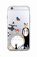 Cute Totoro Anime transparent Phone Case For iPhone - 8 colors available - myiphonexcase
