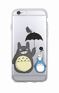 Cute Totoro Anime transparent Phone Case For iPhone - 8 colors available - myiphonexcase
