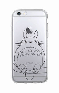 Cute Totoro Anime transparent Phone Case For iPhone - 8 colors available - myiphonexcase