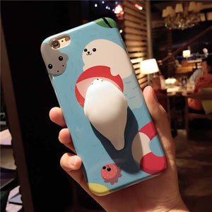 3D Cartoon Dolphin Phone Cases For iPhone - Back Cover New for iphone - myiphonexcase
