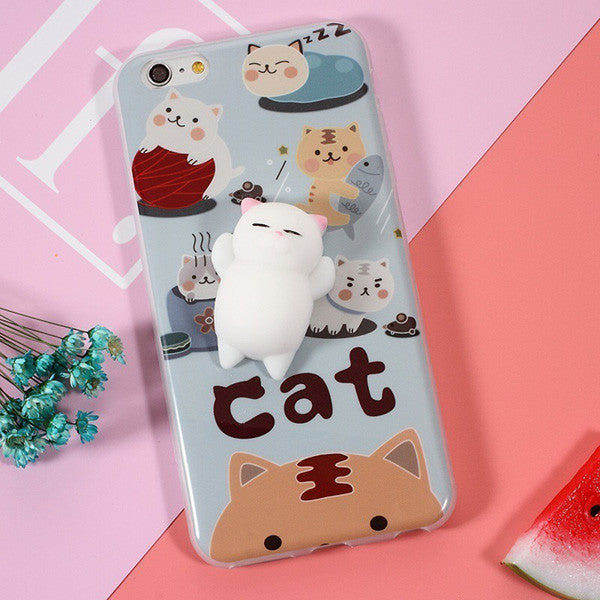 Funny 3D Cat Case for iphone back Cover - myiphonexcase