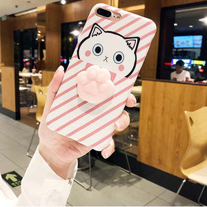 Funny 3D Cat Case for iphone back Cover - myiphonexcase