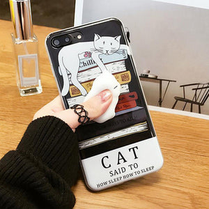 Funny 3D Cat Case for iphone back Cover - myiphonexcase