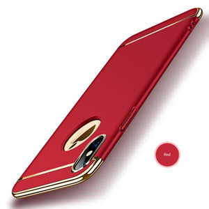 Luxury Removable 3 in 1 Shockproof Armor Case For Iphone X - myiphonexcase