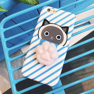 Lovely cat & Panda 3D Back Cover for iPhone - myiphonexcase