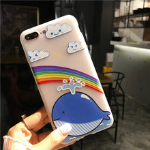 Cute cartoon catBack Cover Phone Cases For iPhone - myiphonexcase