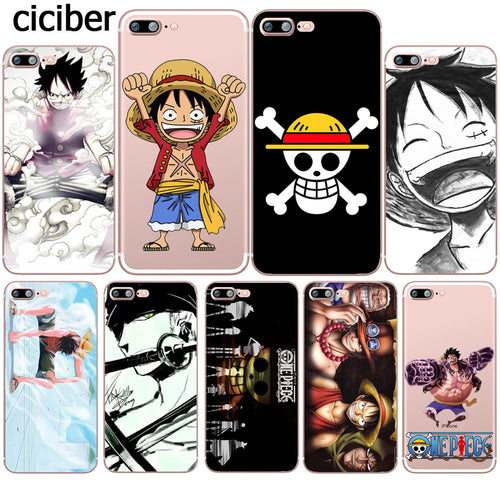 Japanese Anime Luffy back cover for Apple iphone - myiphonexcase