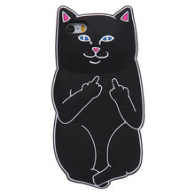 3D finger Cat Case For iPhone - myiphonexcase