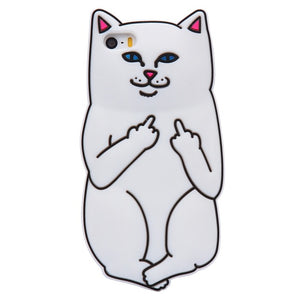 3D finger Cat Case For iPhone - myiphonexcase