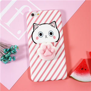 Cute Cat 3D case Cover for iPhone - myiphonexcase