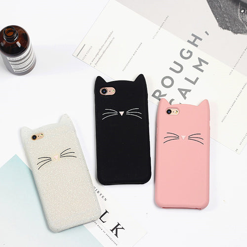 3d Cat Ear Case for iPhone - 3colors available - myiphonexcase
