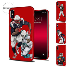 American Football Player Star Back  Cover for iPhone - myiphonexcase
