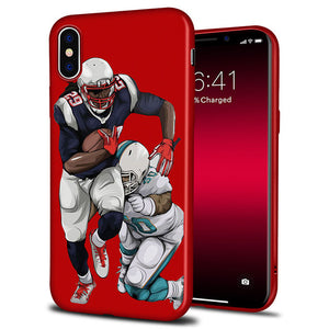 American Football Player Star Back  Cover for iPhone - myiphonexcase