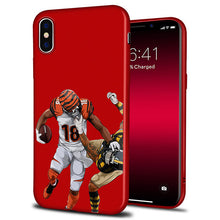 American Football Player Star Back  Cover for iPhone - myiphonexcase