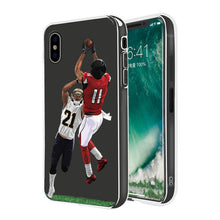 American Football Player Soft Back Cover for iPhone - myiphonexcase