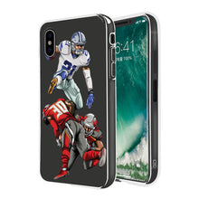 American Football Player Soft Back Cover for iPhone - myiphonexcase