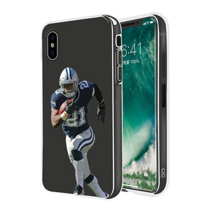 American Football Player Soft Back Cover for iPhone - myiphonexcase
